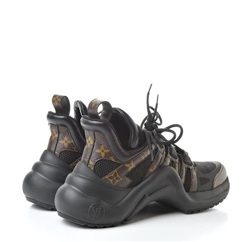 louis vuitton lv archlight sneaker in black monogram|louis vuitton sneakers archlight price.